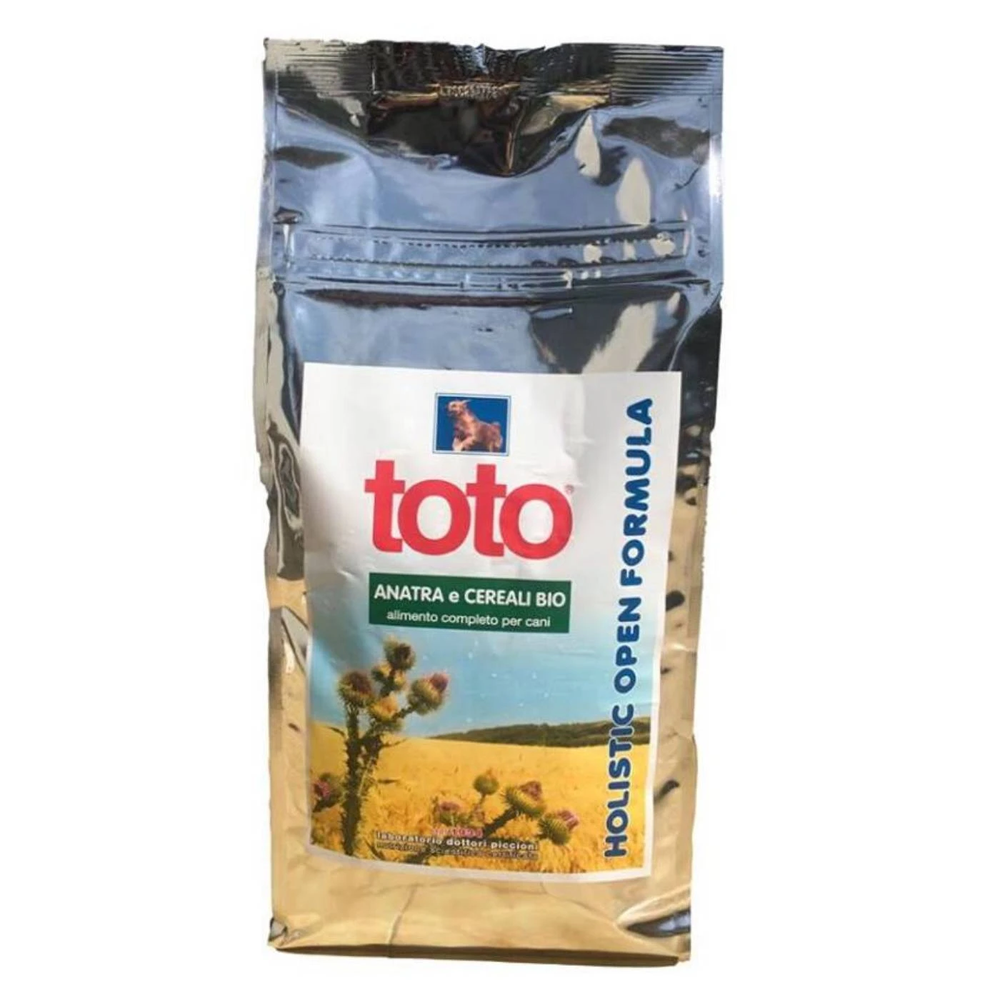 Toto Holistic Open Formula Anatra E Cereali Bio Per Cani
