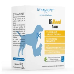 Dynamopet® DìMood® (Ex DìRelax®) Small 20 Bustine Da 2,5g Per Gatti E Cani Fino A 5kg Di Peso