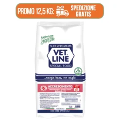 Vet Line Accrescimento Bufalo Per Cuccioli Monoproteico VetLine