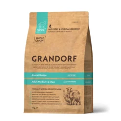 Grandorf Adult 4 Carni Medium & Maxi Per Cani