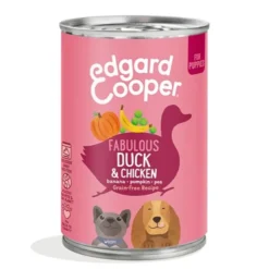 Edgard & Cooper Puppy Grain Free 400 Gr - Puppy Anatra E Pollo