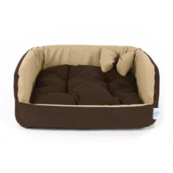 Cuccia Sofà Bicolore Premium Leopet - 50x40x18h Cm