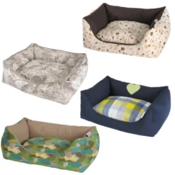 Cuccia Rettangolare Fabotex - Leaf - 55x44x14 Cm