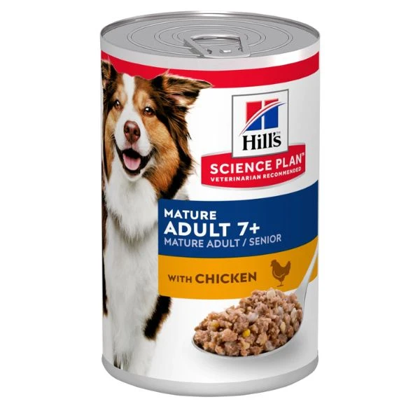 Hill's Science Plan Mature Adult 7+ Alimento Per Cani 370 Gr - Pollo