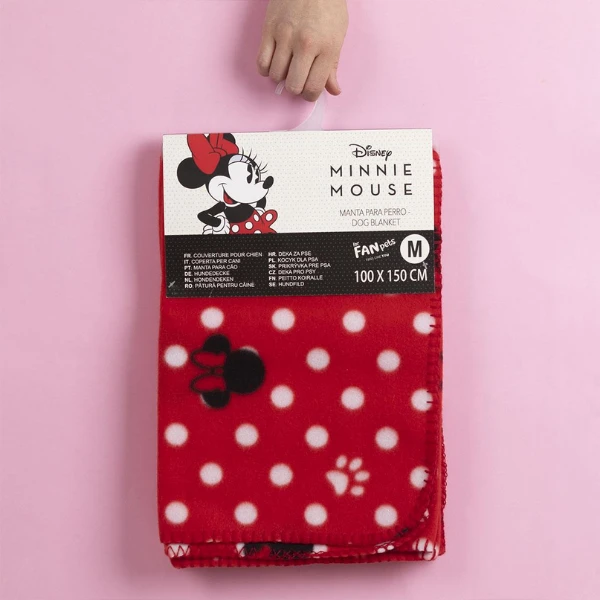 Coperta Cane Disney Minnie For Fan Pets - 100x150 Cm - immagine 2