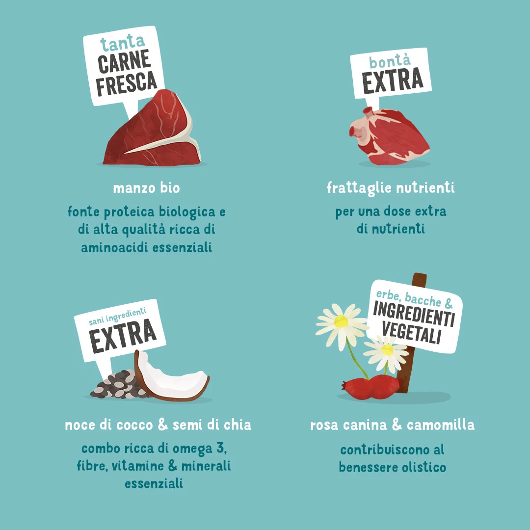 Edgard & Cooper Adult Grain Free Bio 100gr - Bio Tacchino - immagine 4